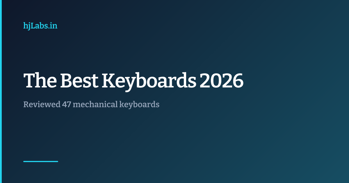 The Best Keyboards 2026